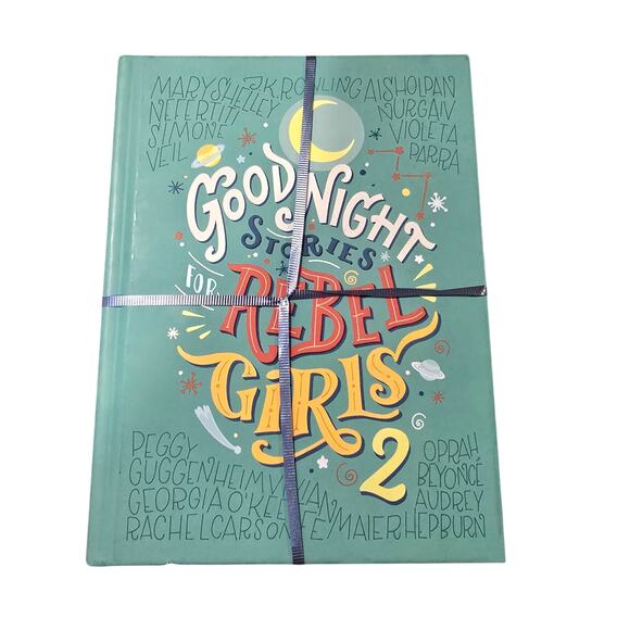 NEW Hardcover Good Night Stories for Rebel Girls 2 Plus Map - Picture 1 of 3